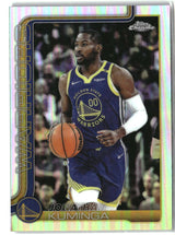 Jonathan Kuminga 2025-26 Topps Chrome Refractor #211