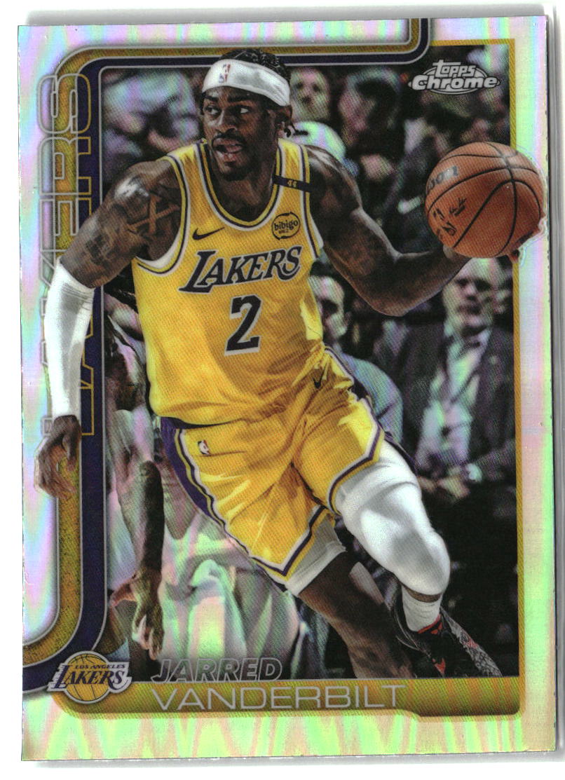 Jarred Vanderbilt 2025-26 Topps Chrome Refractor #154
