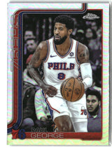 Paul George 2025-26 Topps Chrome Refractor #171