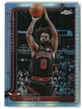 Coby White 2025-26 Topps Chrome Prism Refractor #80