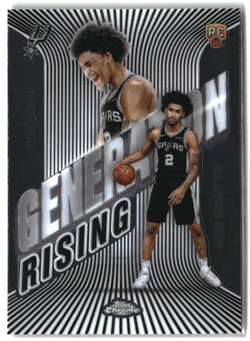 Dylan Harper 2025-26 Topps Chrome Generation Rising #GR-2