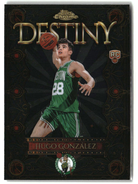 Hugo González 2025-26 Topps Chrome Destiny #D-23