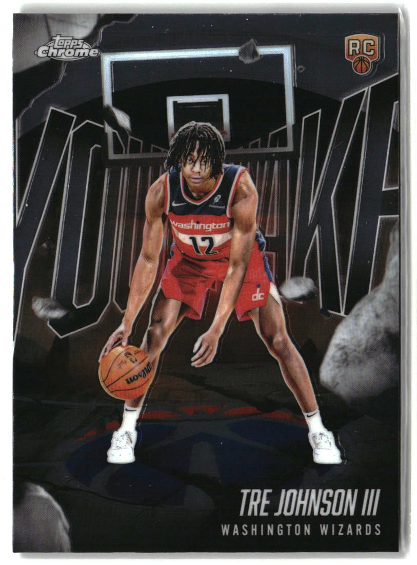 Tre Johnson III 2025-26 Topps Chrome Youthquake #YQ-6