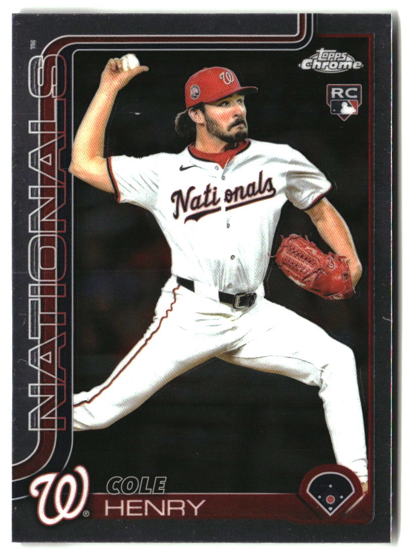 Cole Henry 2025 Topps Chrome Update #USC72