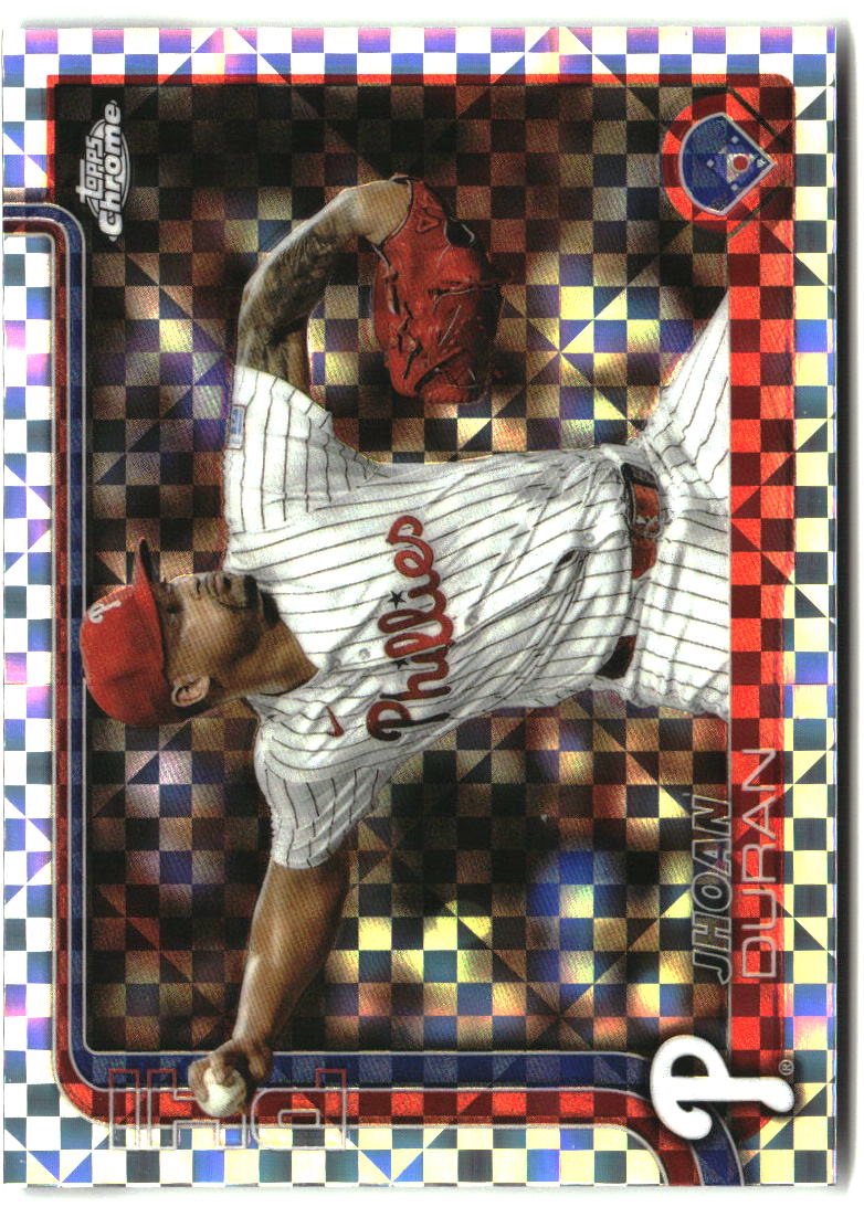 Jhoan Duran 2025 Topps Chrome Update X-Fractors #USC120