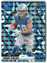 Isaac TeSlaa 2025 Panini Mosaic Mosaic Reactive Blue #319