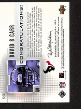 Load image into Gallery viewer, David Carr 2003 Upper Deck Finite Jerseys #FJ-DC
