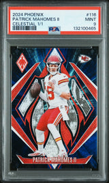 Patrick Mahomes II 2024 Panini Phoenix Celestial #116 #/1 PSA 9