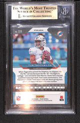Tua Tagovailoa 2020 Panini Prizm - Prizm Red White and Blue #339 BGS 9.5