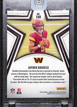 Jayden Daniels 2024 Panini Rookies & Stars Orange #148 #/249