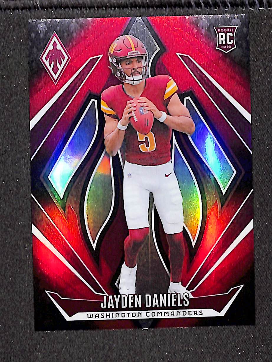 Jayden Daniels 2024 Panini Phoenix Red Fade #198 #/299