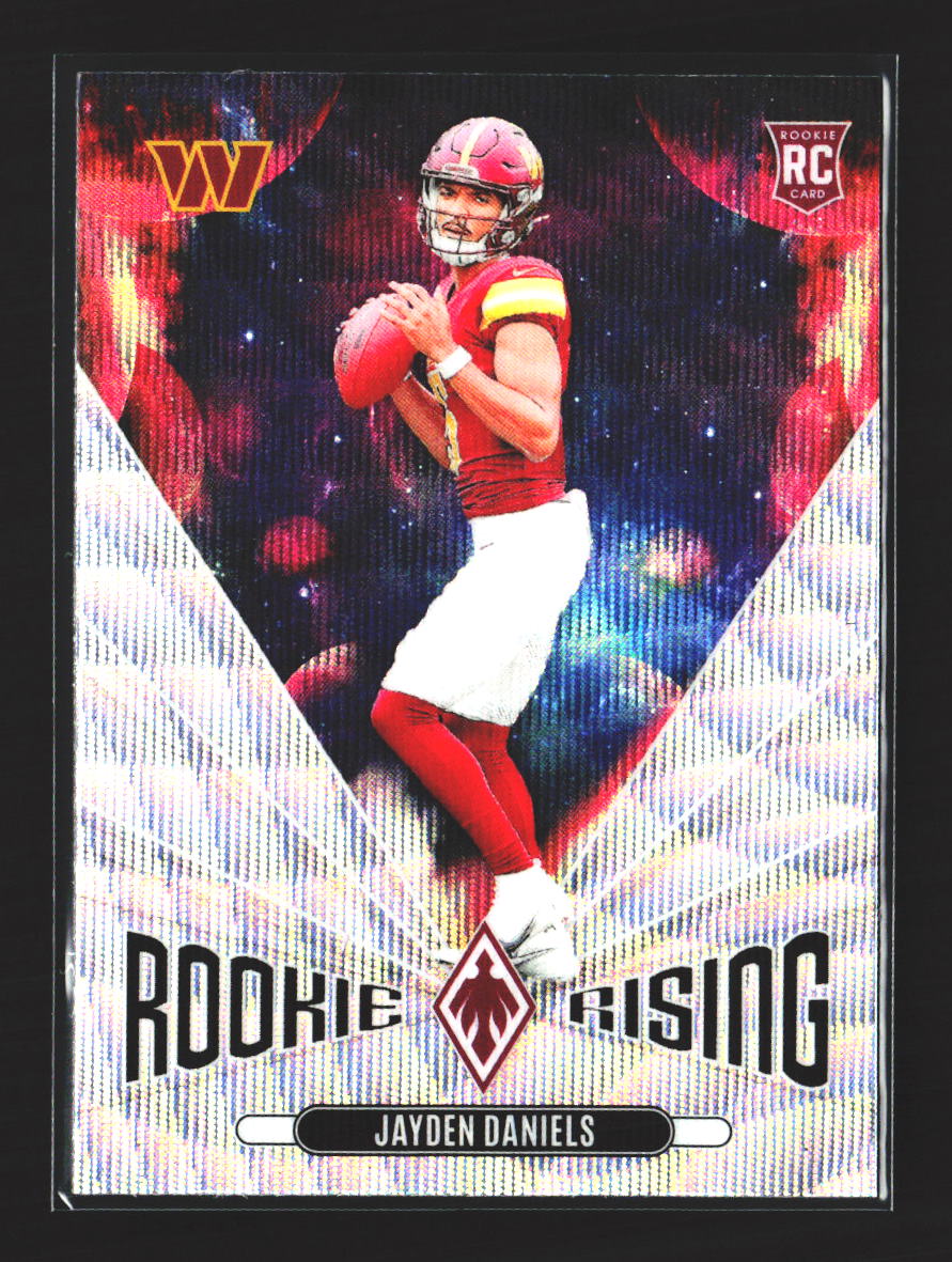 Jayden Daniels 2024 Panini Phoenix Rookie Rising Wave #RR-JDS