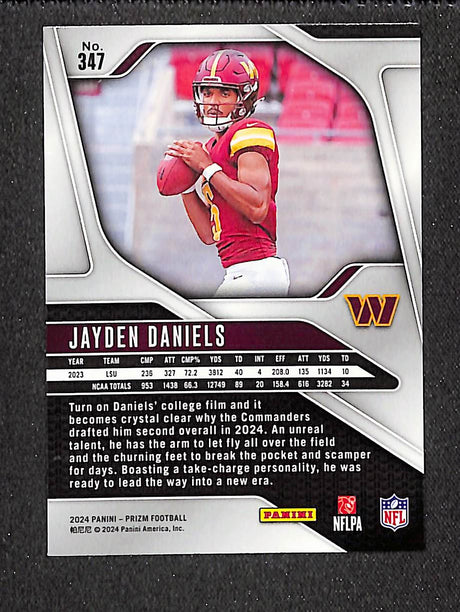Jayden Daniels 2024 Panini Prizm #347