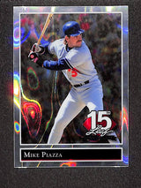 Mike Piazza 2025 Leaf  1992 Base Lava Silver #92B-116 #/15