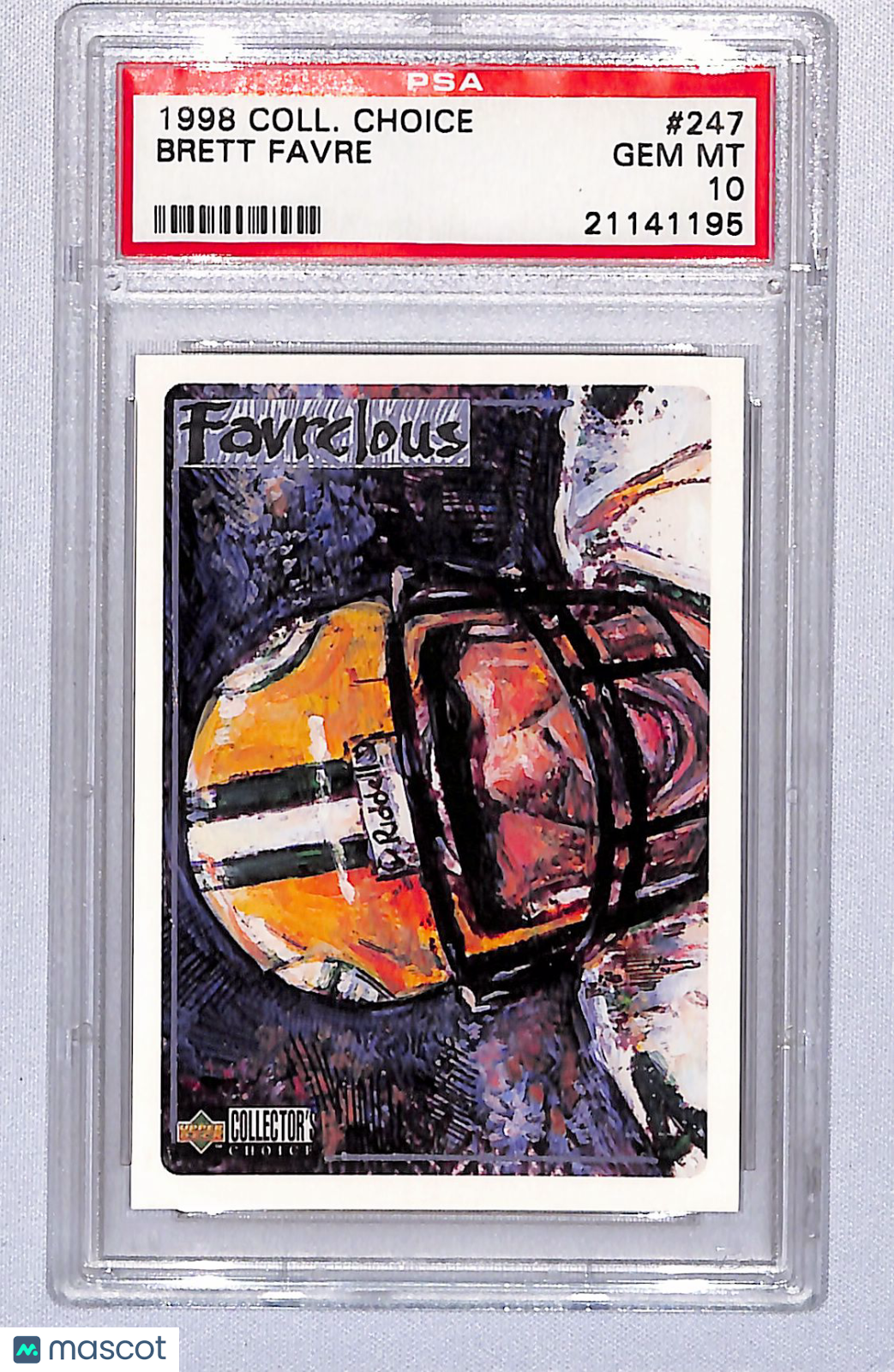 Brett Favre 1998 Collector's Choice #247 PSA 10