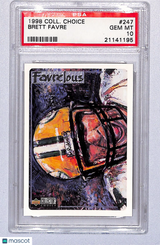 Brett Favre 1998 Collector's Choice #247 PSA 10
