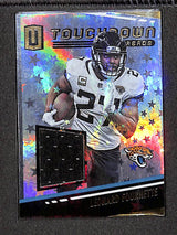 Leonard Fournette 2019 Panini Unparalleled Touchdown Threads Astral #TT-LF #/150