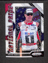 Kevin Harvick 2023 Panini Prizm National Pride White Sparkle Prizm #NP5