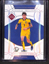 Load image into Gallery viewer, Victor Nilsson Lindelof 2022 National Treasures FIFA Road to World Cup #132 #/99
