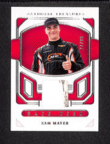 Sam Mayer 2023 Panini National Treasures Race Used Tires #RU-SMY #/99