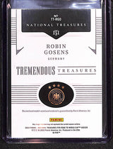 Robin Gosens 2022 National Treasures Tremendous Treasures #TT-RGO /99