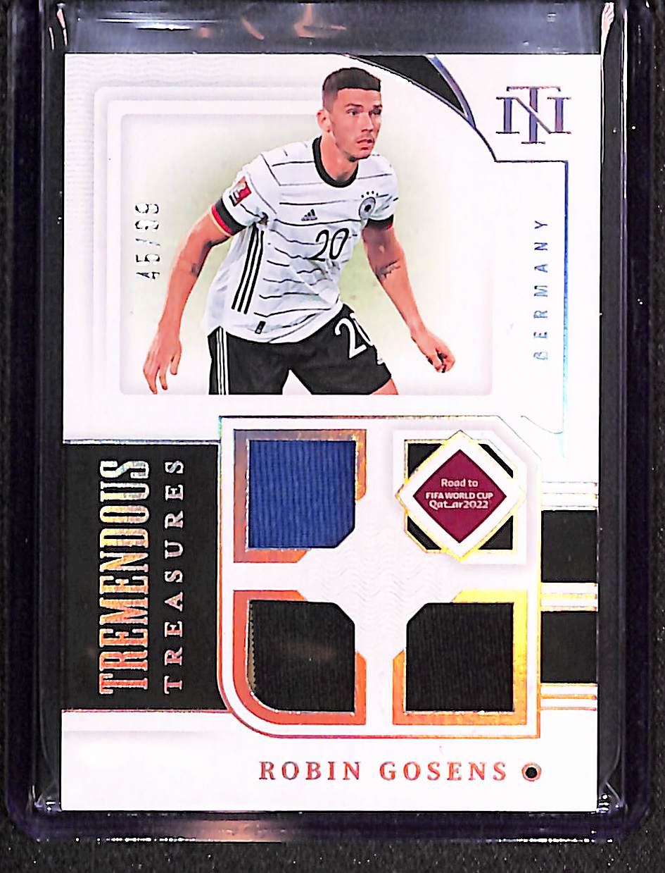 Robin Gosens 2022 National Treasures Tremendous Treasures #TT-RGO /99