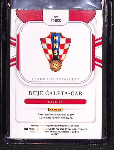Duje Caleta-Car 2022 NT FIFA Road to World Cup Franchise Treasures #FT-DCC #/99