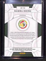 Bamba Dieng 2022 National Treasures FIFA Road to World Cup Sapphire #112 #/25