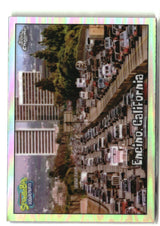 2025 Topps Chrome SpongeBob Encino, California Refractor #117