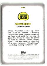 2025 Topps Chrome SpongeBob Wow! Soup Kelp Reviews #BB-12