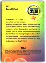 2025 Topps Chrome SpongeBob Barg'N-Mart #131