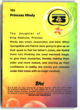2025 Topps Chrome SpongeBob Princess Mindy #195