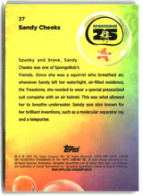 2025 Topps Chrome SpongeBob Sandy Cheeks #27
