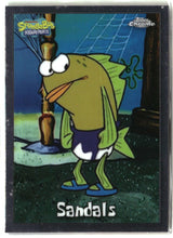 2025 Topps Chrome SpongeBob Sandals #152