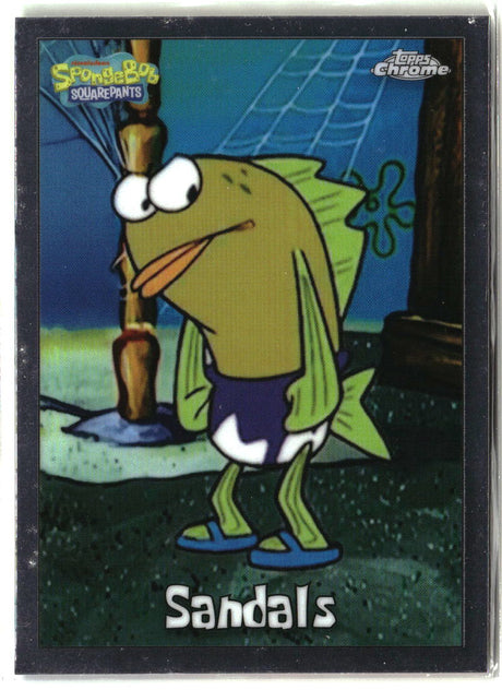 2025 Topps Chrome SpongeBob Sandals #152