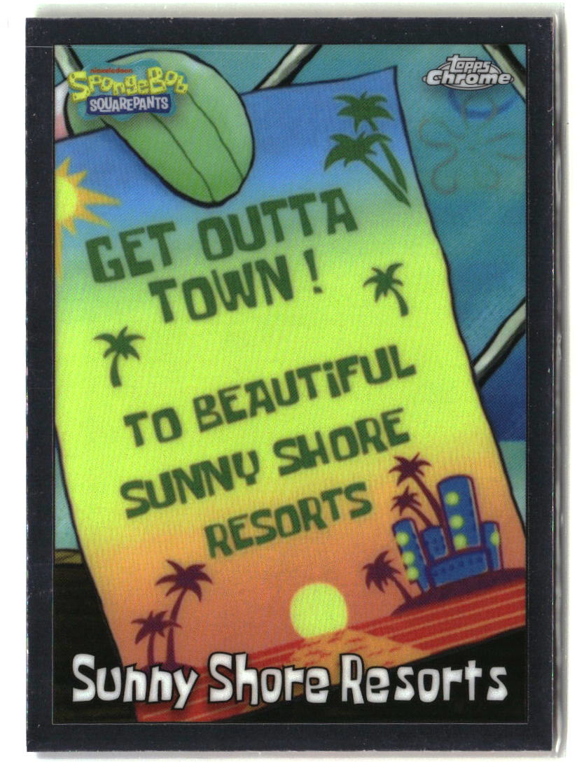 2025 Topps Chrome SpongeBob Sunny Shore Resorts #150