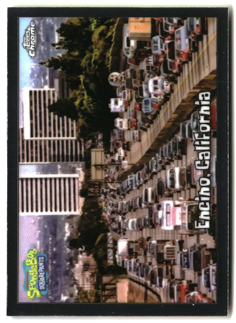 2025 Topps Chrome SpongeBob Encino, California #117