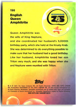 2025 Topps Chrome SpongeBob Queen Amphrite #198
