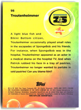 2025 Topps Chrome SpongeBob Troutenheimer #98