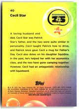 2025 Topps Chrome SpongeBob Cecil Star #40
