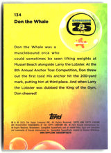 2025 Topps Chrome SpongeBob Alaskan Bull Worm #34