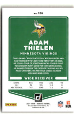 Adam Thielen 2021 Donruss Press Proof Red #126