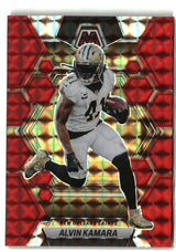 Alvin Kamara 2023 Panini Mosaic Red Mosaic #169