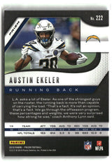 Austin Ekeler 2019 Panini Prizm Red White and Blue #222