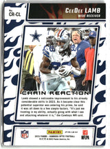 CeeDee Lamb 2023 Donruss Optic Chain Reaction #CR-CL