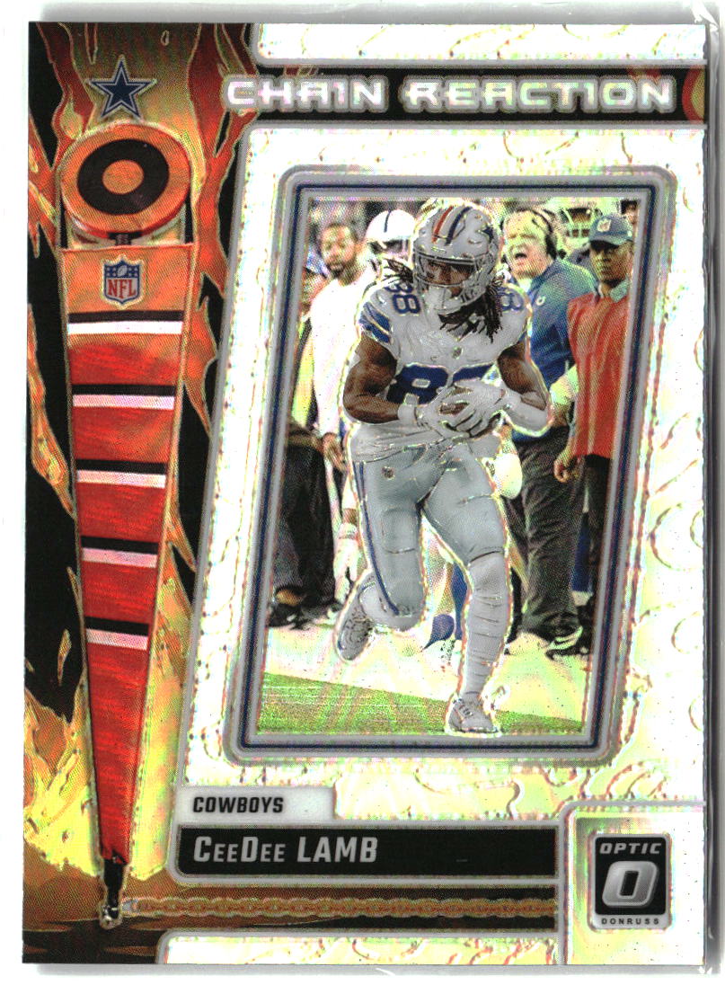 CeeDee Lamb 2023 Donruss Optic Chain Reaction #CR-CL