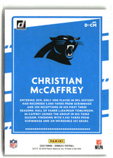 Christian McCaffrey 2020 Donruss Dominators #D-CM