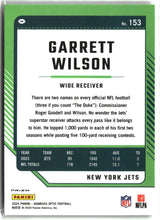 Garrett Wilson 2024 Donruss Optic Holo #153
