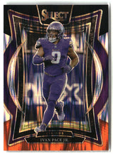 Ivan Pace Jr. 2024 Panini Select Black & Orange Prizm Shock #62
