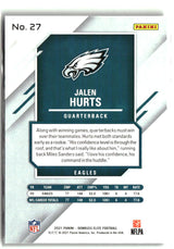 Jalen Hurts 2021 Donruss Elite #27